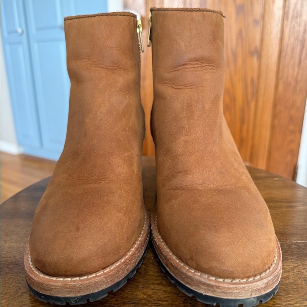 Patina (Portland Leather) Ankle Bootie in Canyon - Picture 3 of 4